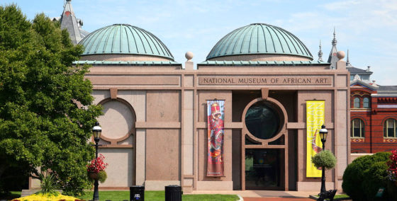 exterior shot of National Museum of African Art