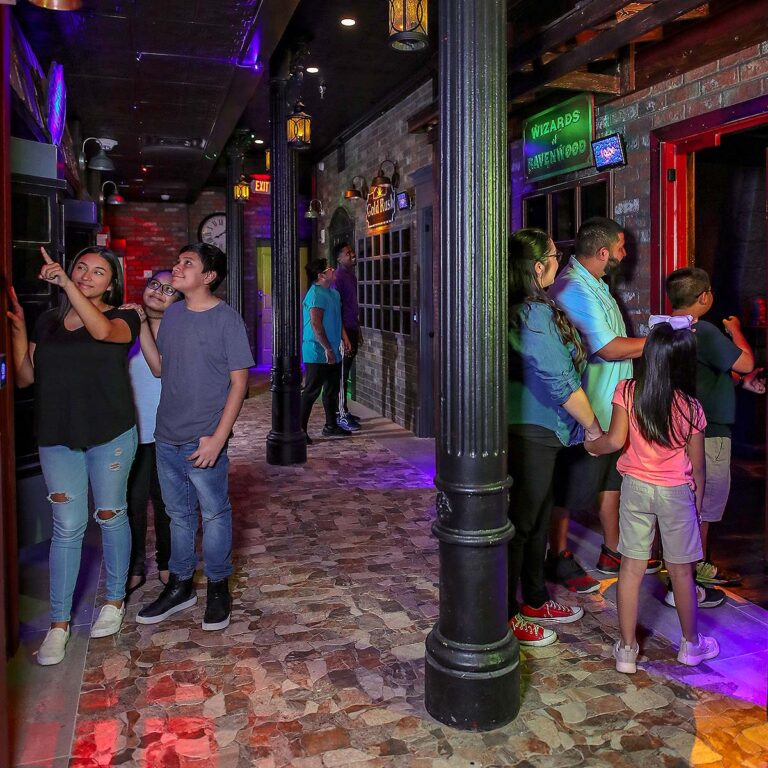 guests inside escape room