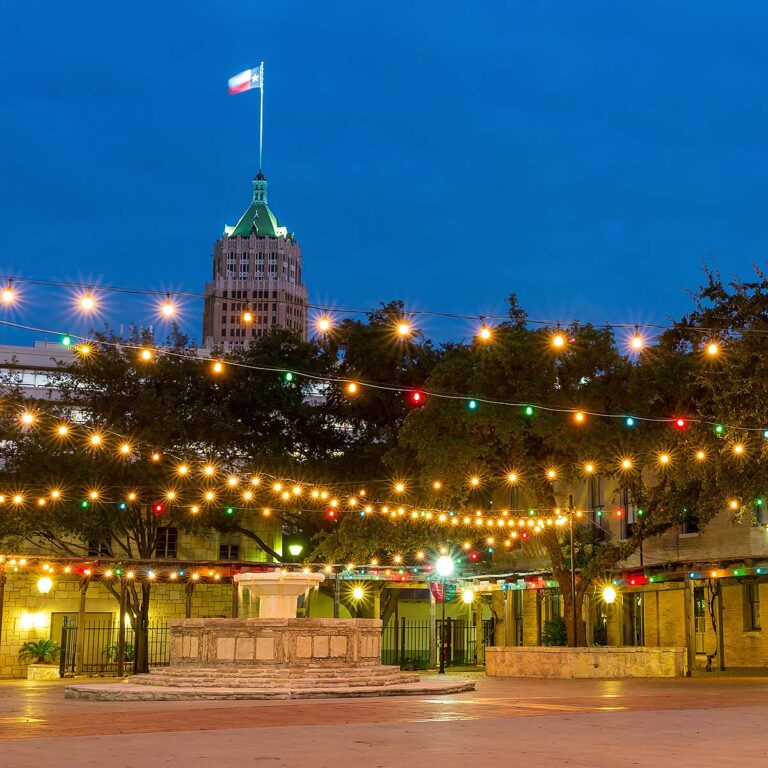 San Antonio holiday lights