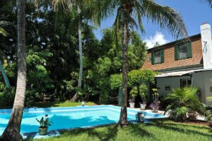 Ernest Hemingway home and pool in Key West