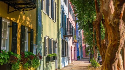 Charleston Rainbow Row