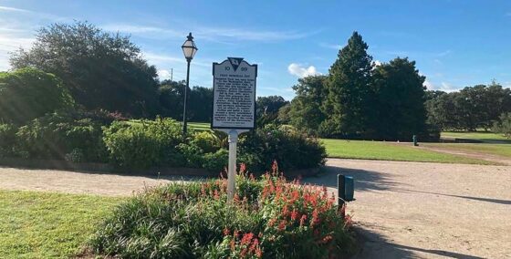 Charleston First Memorial Day Marker